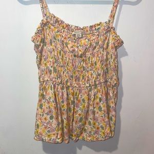 American Eagle floral tank top